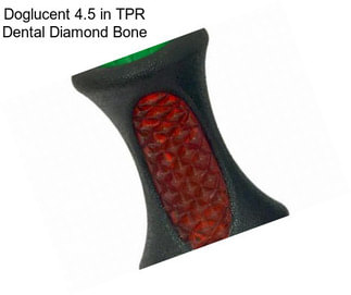 Doglucent 4.5 in TPR Dental Diamond Bone