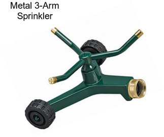 Metal 3-Arm Sprinkler