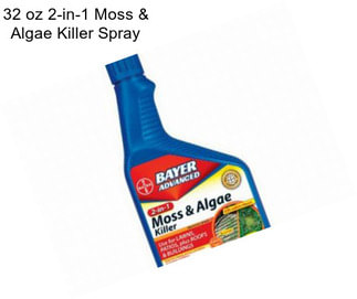 32 oz 2-in-1 Moss & Algae Killer Spray