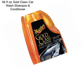 64 fl oz Gold Class Car Wash Shampoo & Conditioner