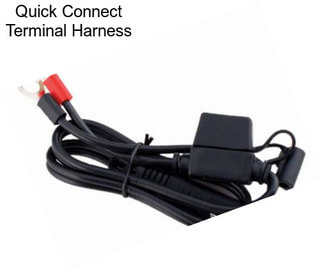 Quick Connect Terminal Harness