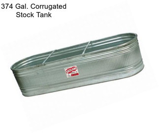 374 Gal. Corrugated Stock Tank