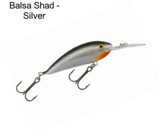 Balsa Shad - Silver