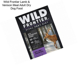 Wild Frontier Lamb & Venison Meal Adult Dry Dog Food