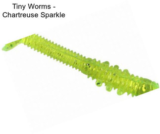 Tiny Worms - Chartreuse Sparkle