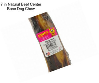 7 in Natural Beef Center Bone Dog Chew