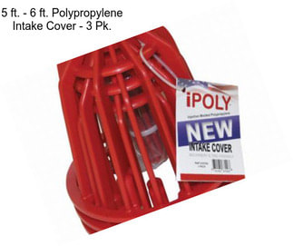 5 ft. - 6 ft. Polypropylene Intake Cover - 3 Pk.