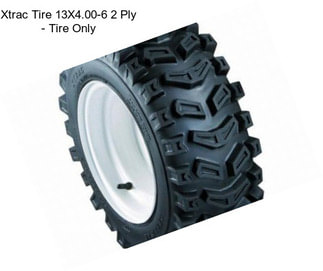 Xtrac Tire 13X4.00-6 2 Ply - Tire Only