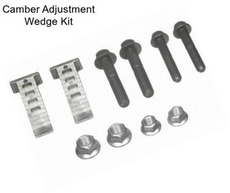 Camber Adjustment Wedge Kit