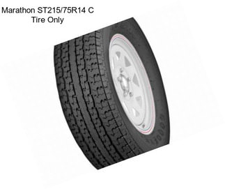 Marathon ST215/75R14 C Tire Only