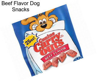 Beef Flavor Dog Snacks