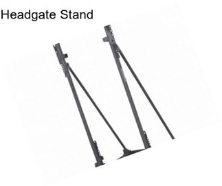 Headgate Stand