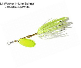 Lil Wacker In-Line Spinner - Chartreuse/White