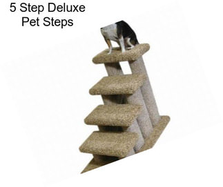 5 Step Deluxe Pet Steps