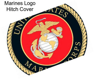 Marines Logo Hitch Cover