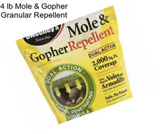 4 lb Mole & Gopher Granular Repellent