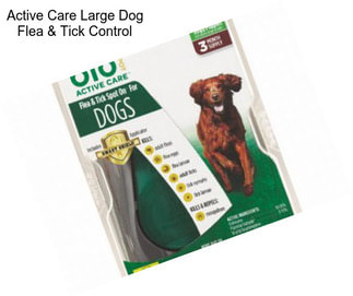 Active Care Large Dog Flea & Tick Control