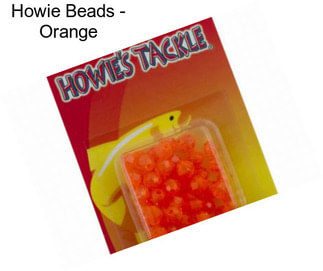 Howie Beads - Orange