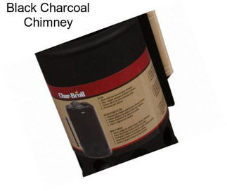 Black Charcoal Chimney