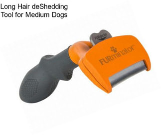 Long Hair deShedding Tool for Medium Dogs