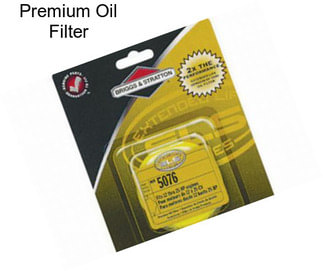 Premium Oil Filter