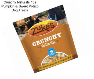 Crunchy Naturals 10s Pumpkin & Sweet Potato Dog Treats