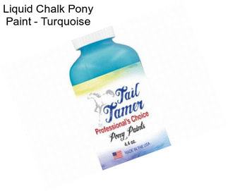 Liquid Chalk Pony Paint - Turquoise