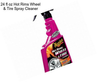 24 fl oz Hot Rims Wheel & Tire Spray Cleaner