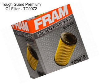 Tough Guard Premium Oil Filter - TG9972