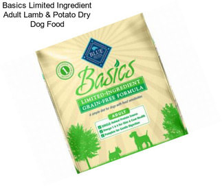 Basics Limited Ingredient Adult Lamb & Potato Dry Dog Food