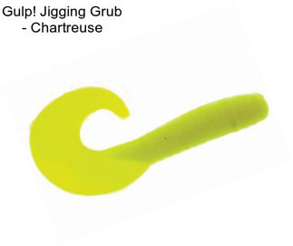 Gulp! Jigging Grub - Chartreuse