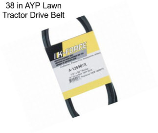 38 in AYP Lawn Tractor Drive Belt