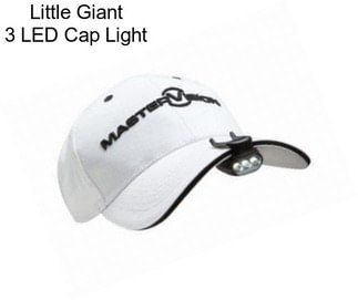 Little Giant 3 LED Cap Light