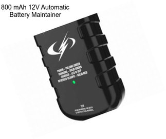 800 mAh 12V Automatic Battery Maintainer