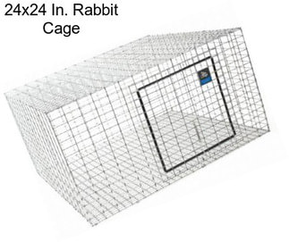 24x24 In. Rabbit Cage