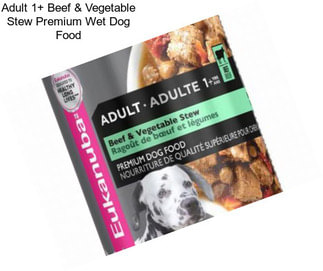 Adult 1+ Beef & Vegetable Stew Premium Wet Dog Food