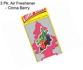 3 Pk. Air Freshener - Cinna Berry