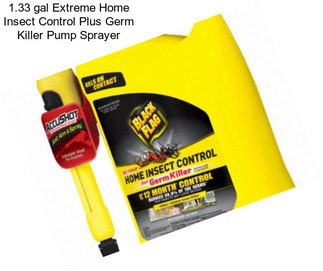 1.33 gal Extreme Home Insect Control Plus Germ Killer Pump Sprayer