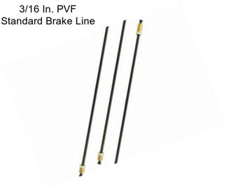 3/16 In. PVF Standard Brake Line