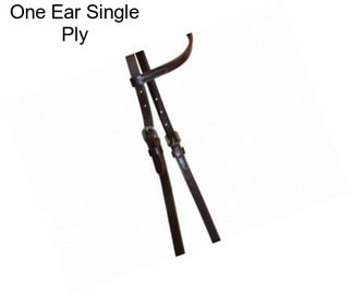 One Ear Single Ply