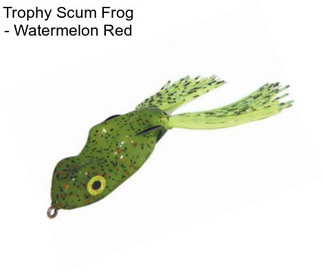 Trophy Scum Frog - Watermelon Red