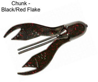 Chunk - Black/Red Flake