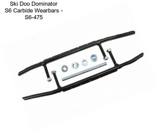 Ski Doo Dominator S6 Carbide Wearbars - S6-475