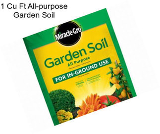 1 Cu Ft All-purpose Garden Soil