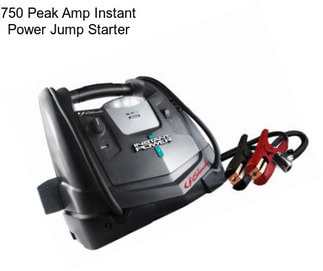 750 Peak Amp Instant Power Jump Starter