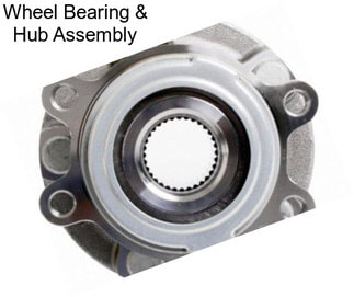 Wheel Bearing & Hub Assembly