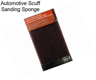 Automotive Scuff Sanding Sponge