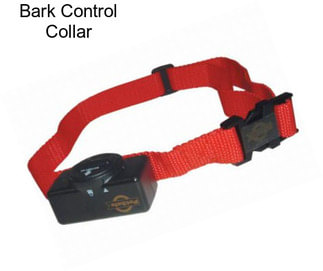 Bark Control Collar