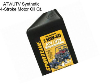 ATV/UTV Synthetic 4-Stroke Motor Oil Qt.