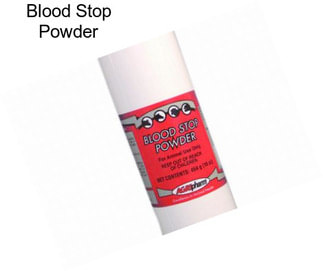 Blood Stop Powder